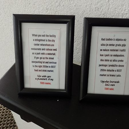 Trio Sobe Hotel Jajce Buitenkant foto